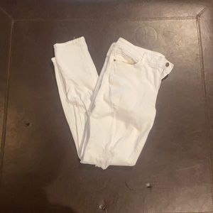 Old Navy Ripped White Jeans